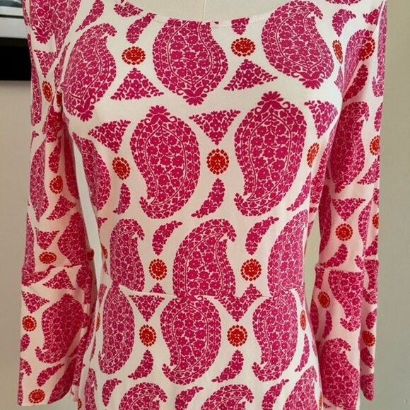 Boden Miriam Paisley Bell Sleeve Dress - Picture 5 of 7